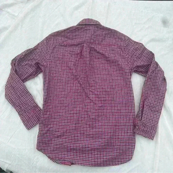 Vineyard Vines Blue and Red Tartan Button Down Classic Fit Shirt, Size XS - Picture 2 of 6